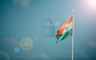 An image of the Indian Flag depicting the Indian Data Protection Bill of 2019 in a Webstory featured on Data-Privacy.ie