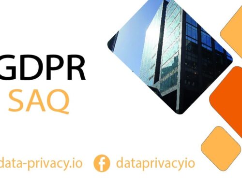 GDPR Self Assessment Questionnaire