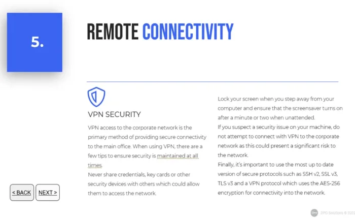 Remote Working Security Awareness Training - Image 8