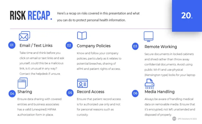 Medical records privacy awareness training powerpoint 2023