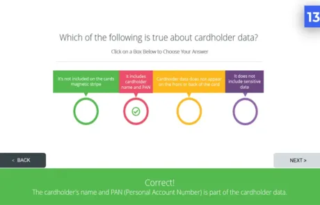 Interactive PowerPoint Quiz Example